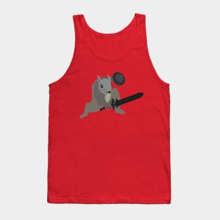 Warrior Squirrel Tank Top